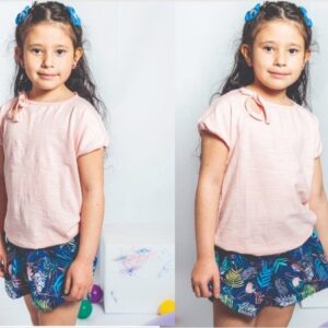 Short Fibrana Flores