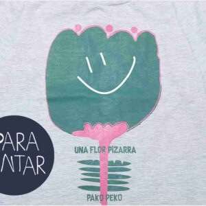 Remera de Algodón Gris para pintar