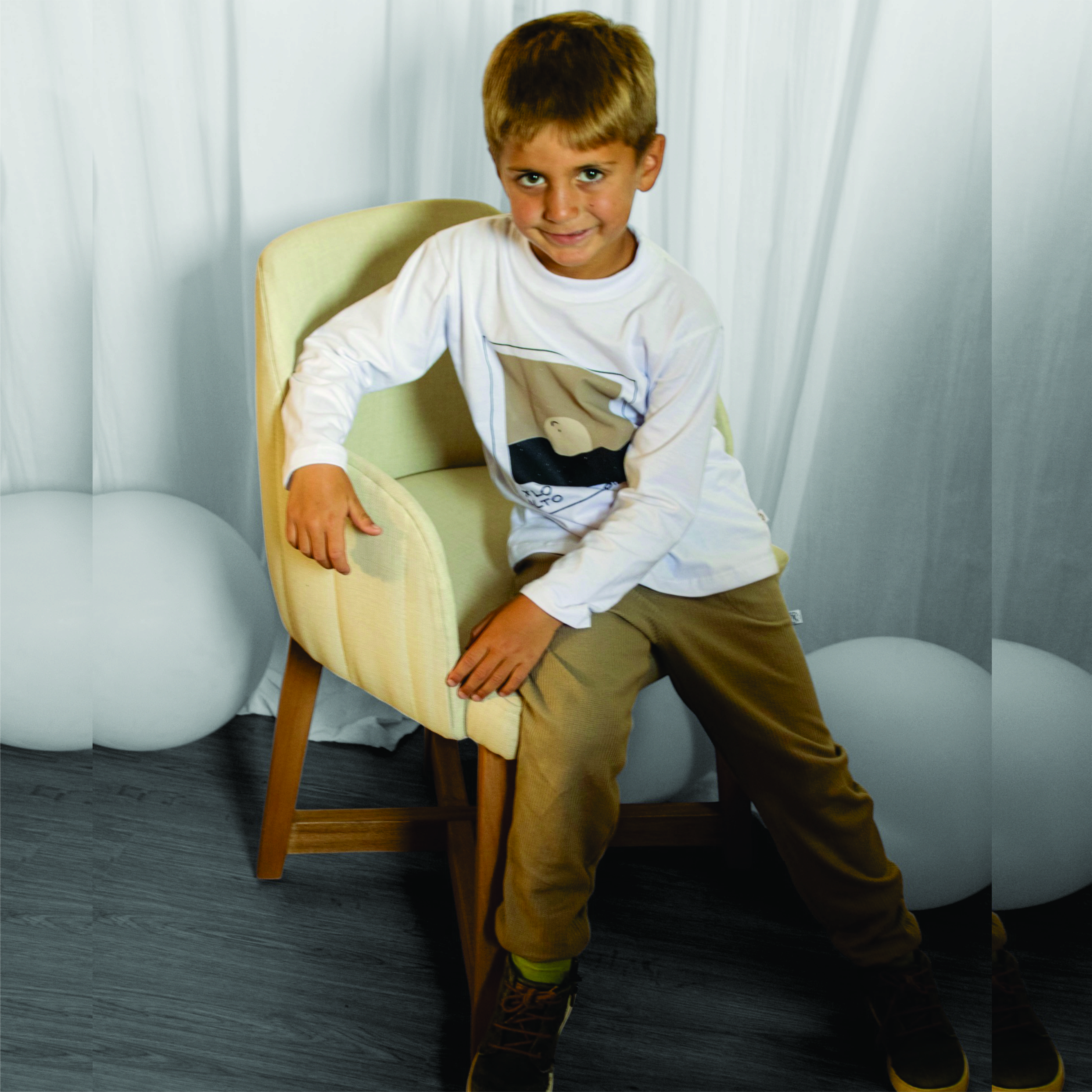 Pantalón Panal Beige
